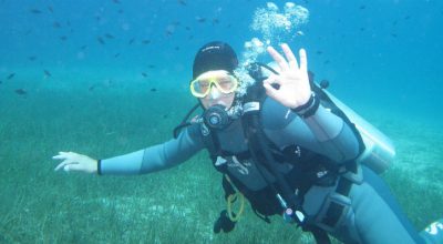 basic scuba diving hand signals