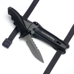 best titanium dive knife