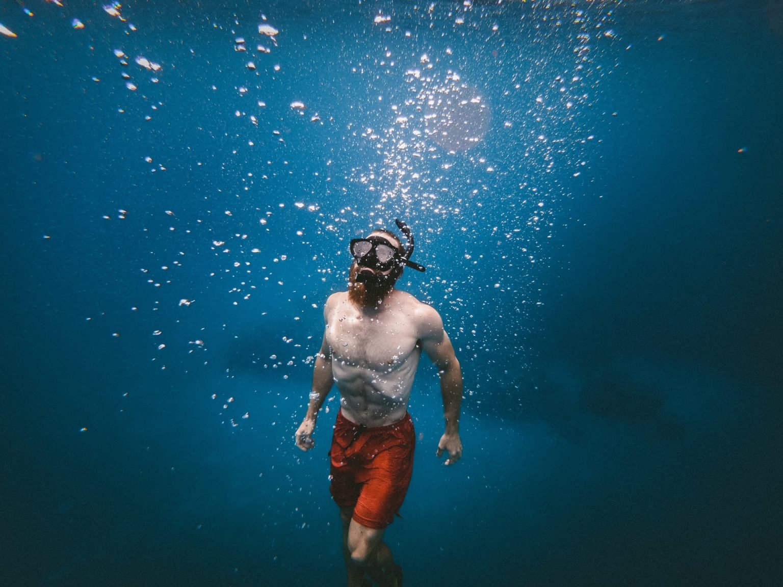 Snorkeling with a Beard & Mustache Guide for Every Guy