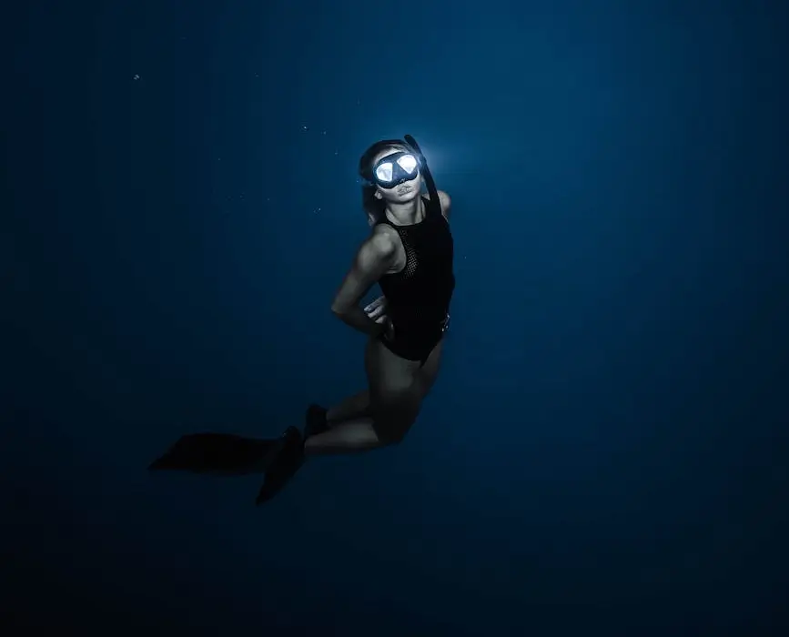 how to snorkel at night